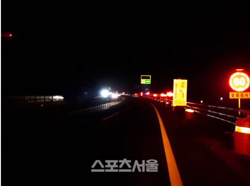 전남경찰, 사고위험 있는 도로공사구간 특별점검