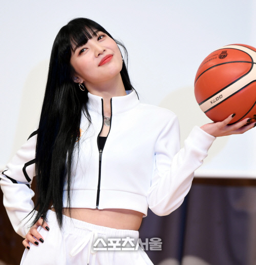[포토] 조이, 세상 제일 예쁜 농구매니저