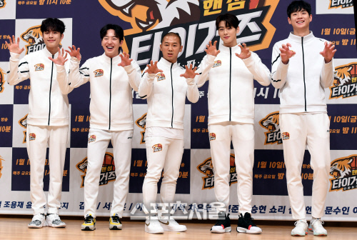 [포토] 유선호-이태선-쇼리-차은우-문수인, 우리가 핸섬타이거즈