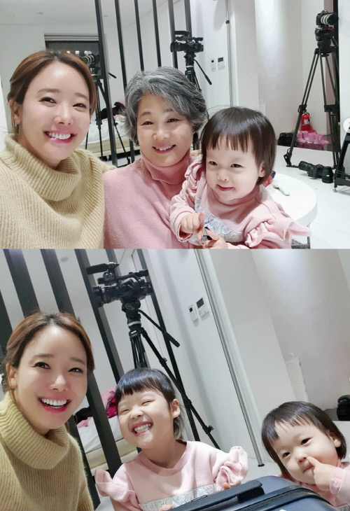 "사랑해요" 소유진, 똑닮은 엄마X두 딸과 함께한 단란한 일상