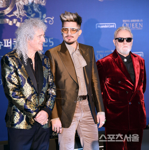 [포토] 퀸(QUEEN) 내한 기자회견, 화려한 스타일링~!