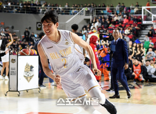 [포토]SK 최준용, 내가 3점슛왕!