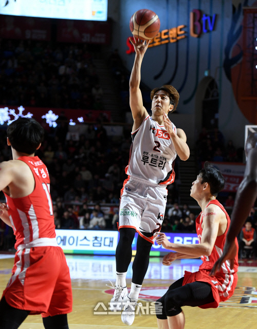 [포토] 허훈 \'노마크 찬스\'