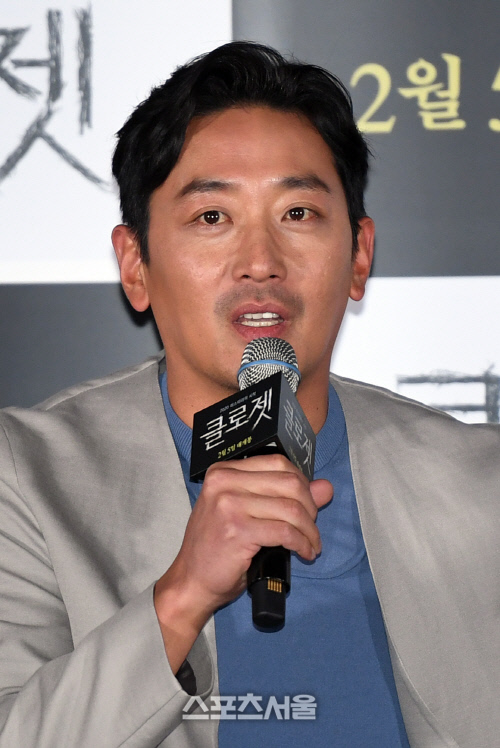 [포토]\'클로젯\' 출연 소감 밝히는 하정우