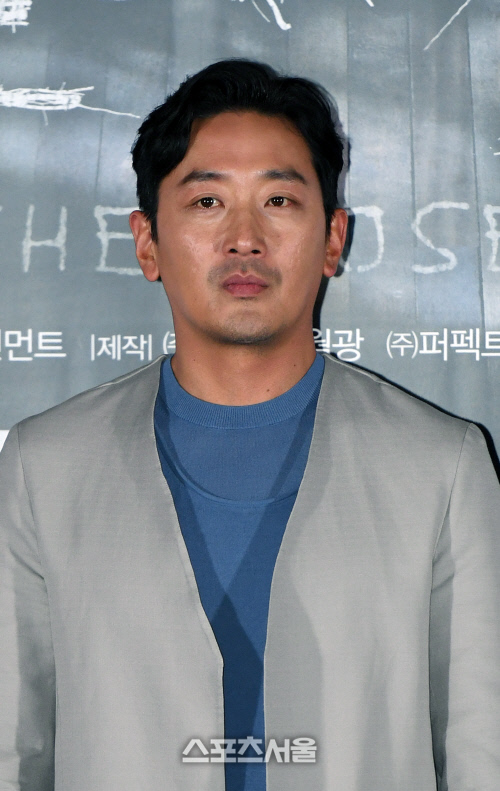 [포토]\'클로젯\' 하정우, 김광빈 감독과의 우정으로