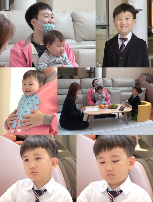 '슈돌' 연우, 목 아픈 도경완 대신 인터뷰 도전 '아빠 완벽 빙의'