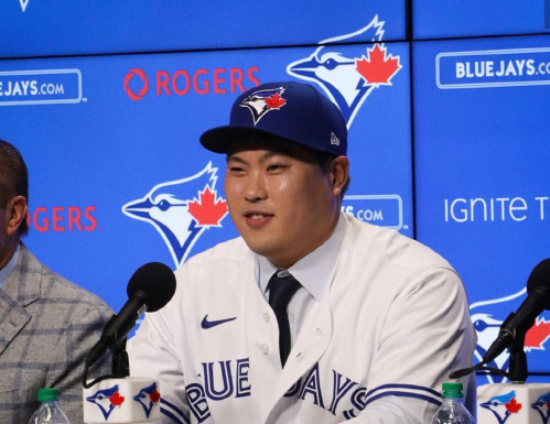 류현진입단식_토론토