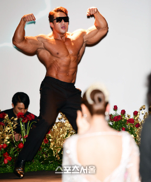 한국 최강 보디빌더 황철순, "이 몸으로 지연아를 지켜줄거야!"[포토]