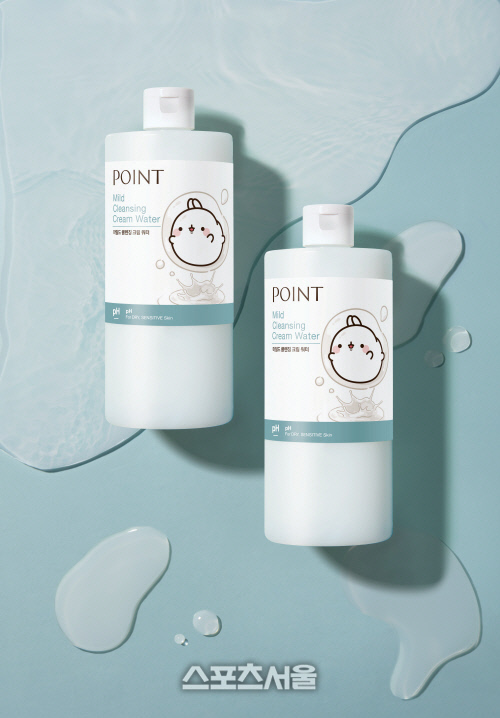 포인트 마일드 클렌징 크림 워터_연출컷