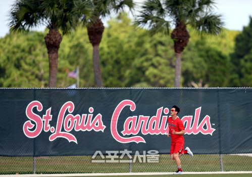 [포토] 김광현 \'러닝 훈련\'