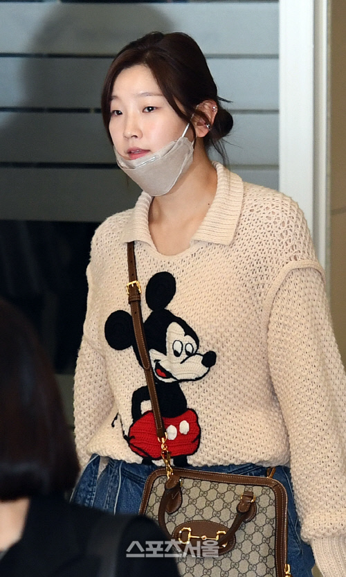 [포토]'기생충'의 박소담, 귀국했어요!