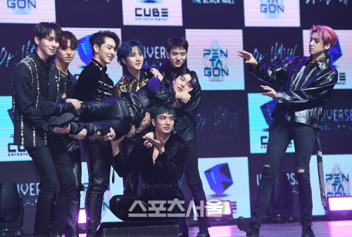 [포토] 펜타곤 컴백, 신박한 포토타임~!