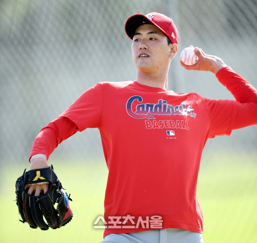 [포토] 김광현, 카디널스에서 새 출발
