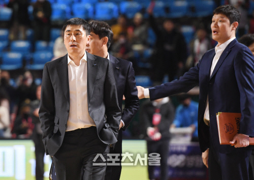 이상민 감독 "오펜스 리바운드 허용, 결정적 패인이다"