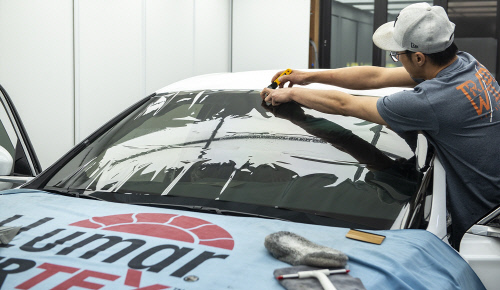 [루마 이미지] 루마썬팅 전주 아중점 시공 모습