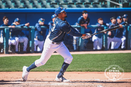 뜨거운 알테어와 김태진, NC KT와 평가전 4-4 무승부