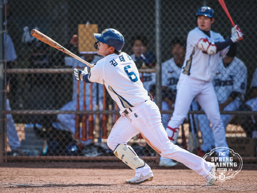 김태진 3안타·나성범 첫 실전, NC SK 꺾고 평가전 무패 행진