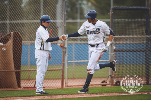알테어 만루포, NC SK 상대로 평가전 첫 패배