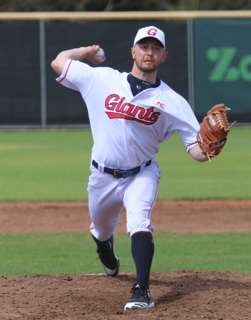 샘슨 4.1이닝 2실점, 롯데 호주 평가전 일정 종료