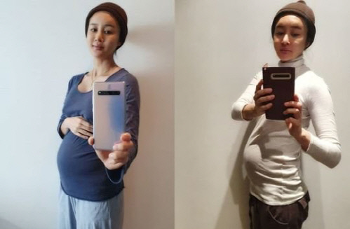 개그우먼 김미연,임신 소식 "My son. 기적과 축복에 감사해"