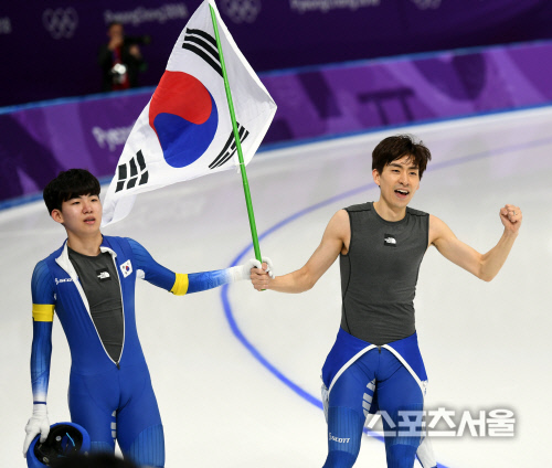 [포토] 이승훈, 매스스타트 金 차지