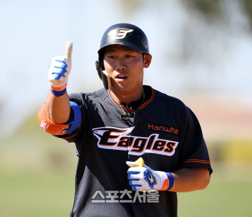 건강하게 캠프 완주 하주석 "야구가 그리웠다"