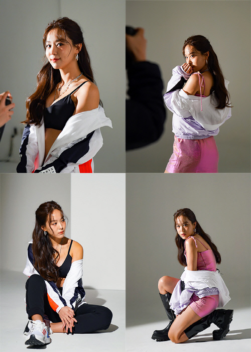 김희정, 화보 비하인드 컷 공개…건강한 아름다움의 바이블