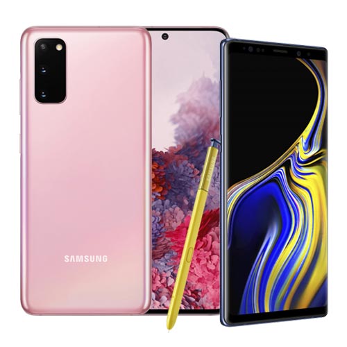 갤럭시S20 재고 풀려 가격인하 및 갤럭시노트9, S10 5G 9만원대 재고정리 실시