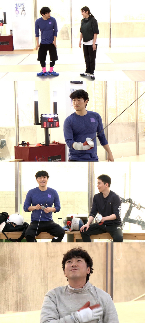 '나 혼자 산다' 이시언, 이번에는 펜싱 도전…국대 선생님도 인정한 '펜싱언'