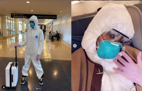 나오미 캠벨 "제발 집에 좀 있어라!" 코로나 속 美 야외활동에 '일침'[할리웃톡]