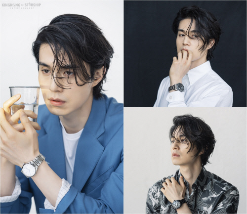 이동욱, 화보 비하인드 컷 공개…치명적인 눈빛