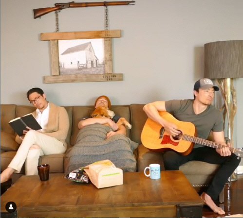 다니엘 헤니, 코로나19 자가격리 12일 째…센스 넘치는 근황