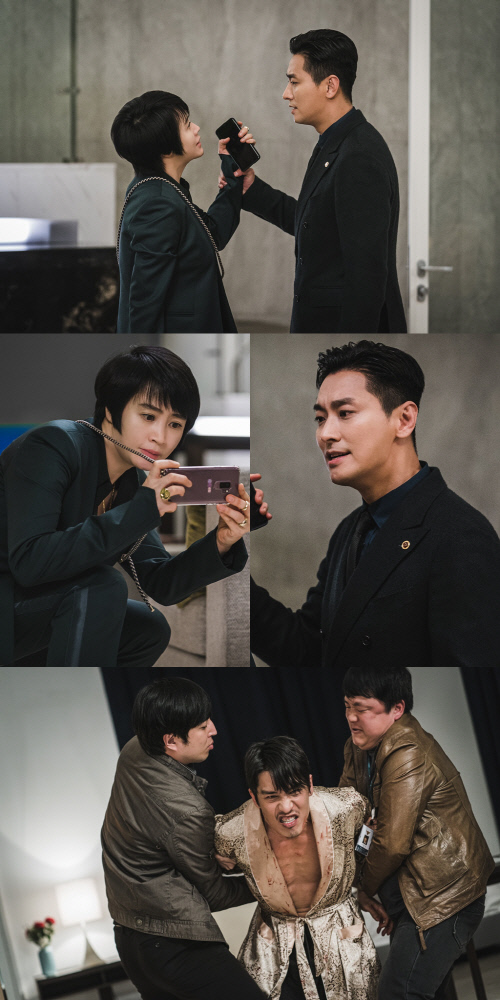 '하이에나' 김혜수X주지훈, 살인사건 전말 파헤친다…극과극 태도