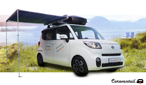 코리아센터 카라반테일, 국내 최초 경차 캠핑카 ‘로디’ 출시