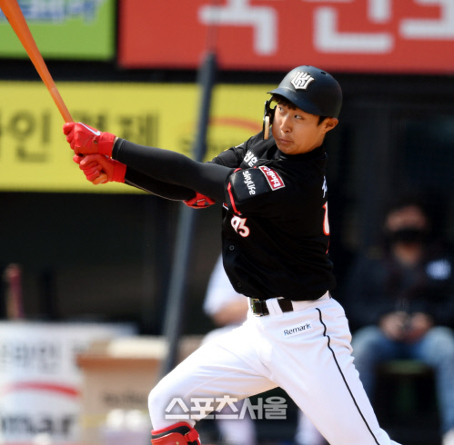 [포토] 지강혁 \'안뻗네\'