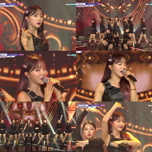 '쇼챔' 홍진영, 시청자 매료시킨 정열적인 퍼포먼스