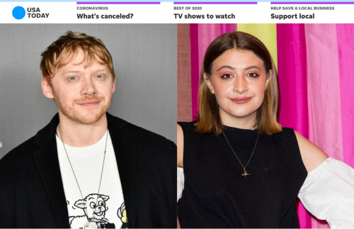 '해리포터' 론 루퍼트 그린트 '애 아빠' 된다 "여자친구 임신 경사"