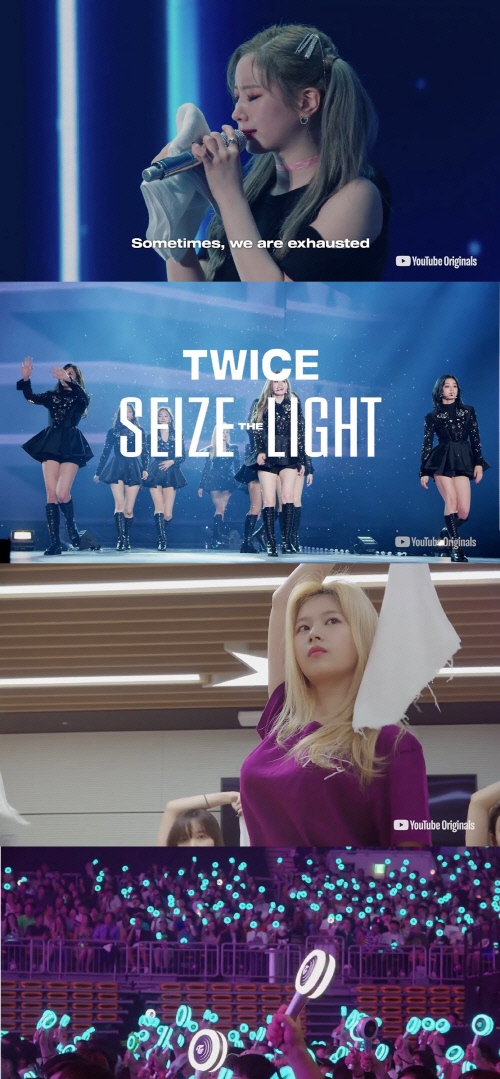 울먹이는 다현, 긴장한 사나. 트와이스 국내 걸그룹 최초 유튜브 오리지널 다큐 공개