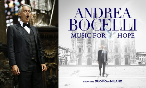 안드레아 보첼리의 伊 밀라노 두오모 공연, 실황앨범 발매