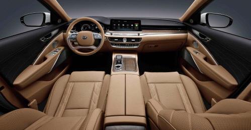 사진1) THE K9 2021년형_새들브라운 내장