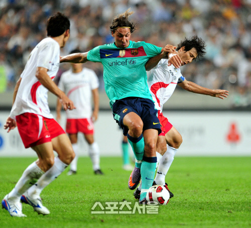 2010 한국-스페인 수교60주년기념 FC바르셀로나-K리그 올스타팀