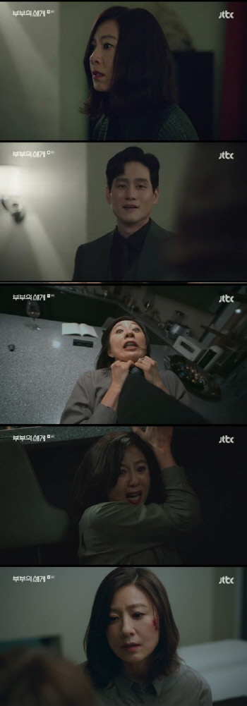 '부부의 세계' 박해준→김희애 "떠나라" 강도·협박…한소희 동의로 여우회 가입[종합]