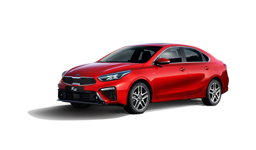 형 '아반떼'에 도전장 던진 동생 '2021년형 K3' 국내출시