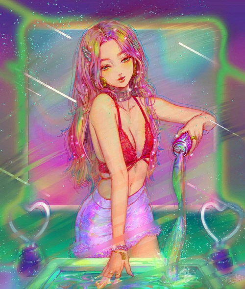 미스맥심 고아라의 일러스트레이션, 맥심 잡지에 기고하고 있죠[포토]