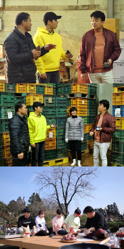 '맛남의 광장' 백종원X정용진 콜라보 또 한번 성사 "왕고구마 450톤 구매 완료"