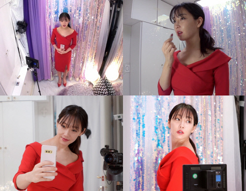 '편스토랑' 이유리, 새빨간 드레스+립스틱 '매혹의 편셰프'