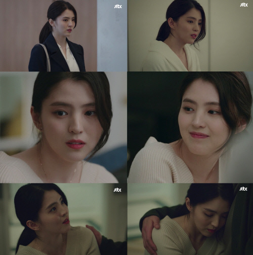 '부부의 세계' 한소희, 흔들리기 시작한 '여다경의 세계'