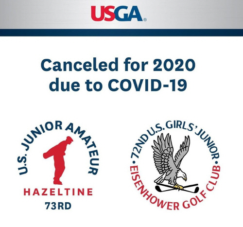 코로나19 여파…미국골프협회, 7월 남녀 주니어 골프대회 취소