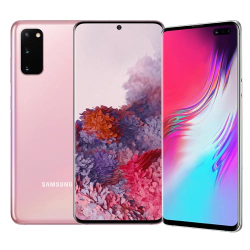 핫버스폰,갤럭시S20 가격 50만원대 풀리자 S10 5G 및 LG V50 무료폰 전락