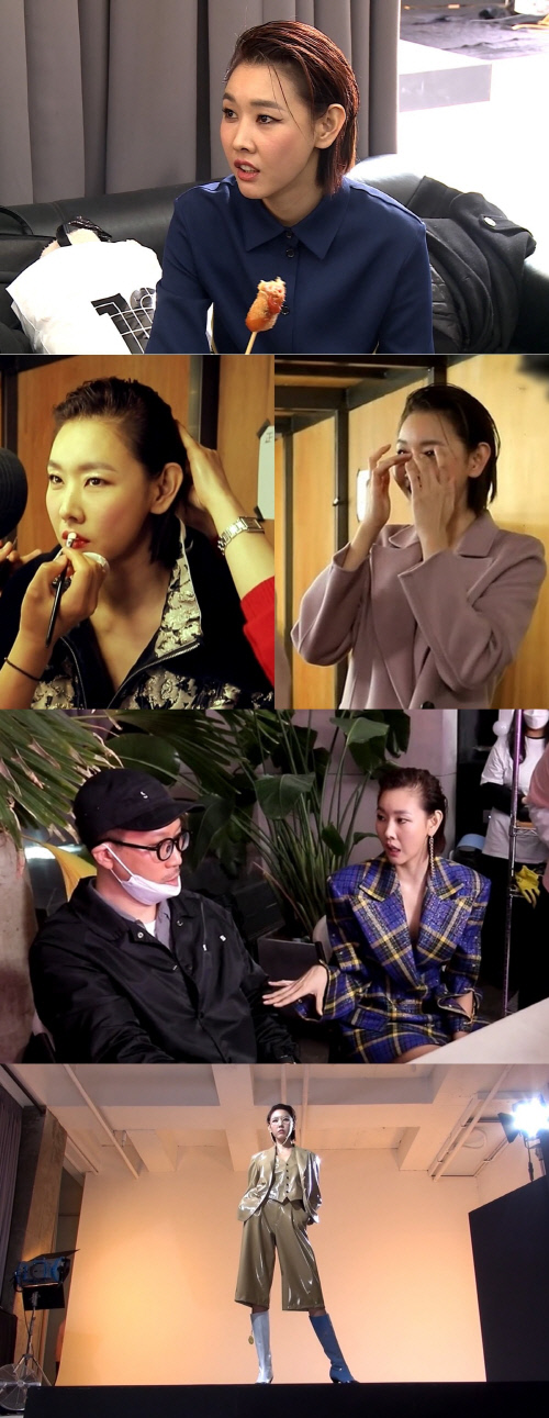 '나 혼자 산다' 한혜진, 모델 인생 최초 100벌 챌린지 도전…눈물 포착